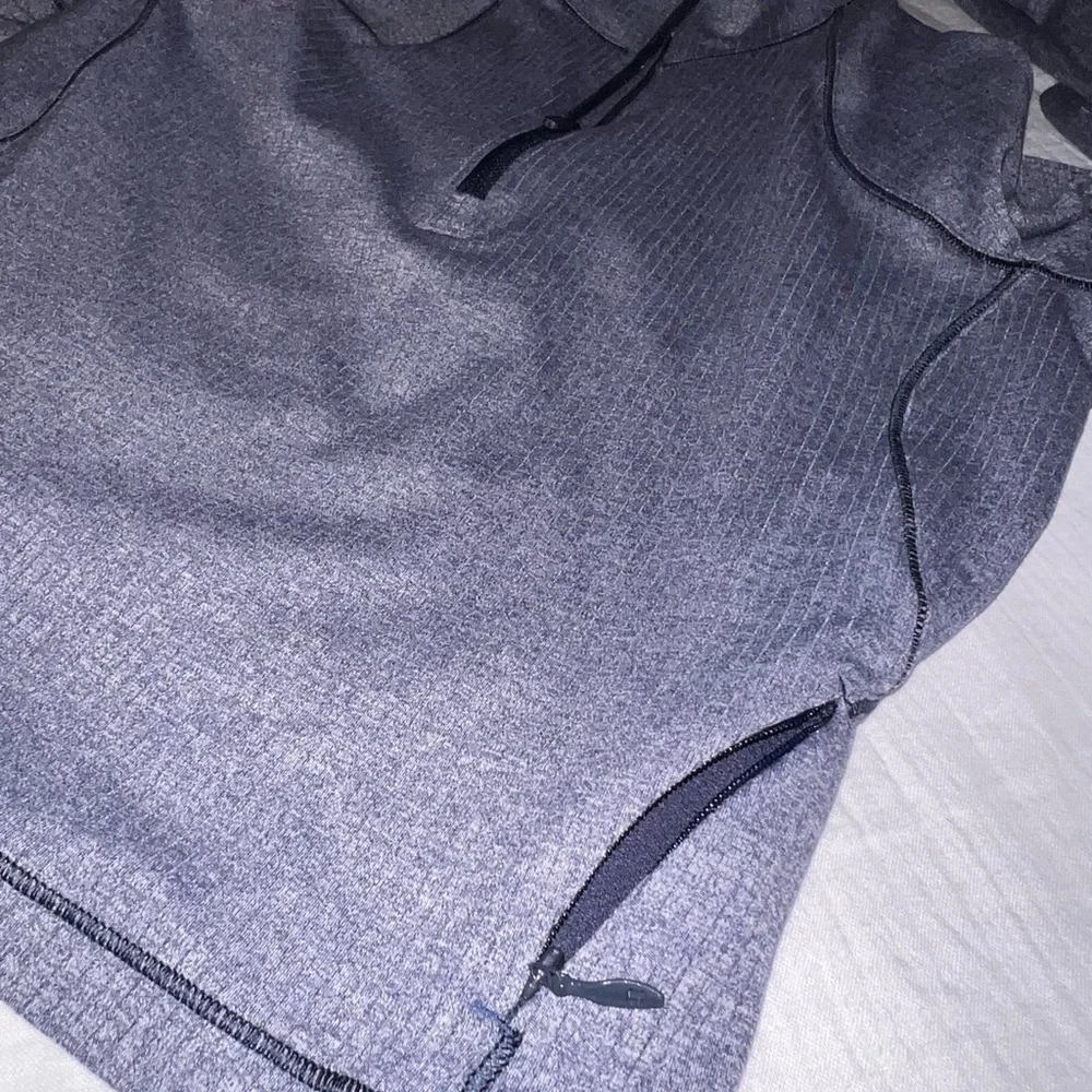 Lululemon - It’s Rulu Run Cropped Half Zip Ribbed Women’s Size 8